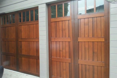 Inspiration for a medium sized traditional attached double garage in San Francisco.