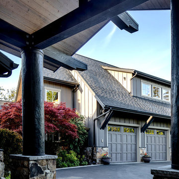 Sands Lane Waterfront Residence. Camano Island, WA