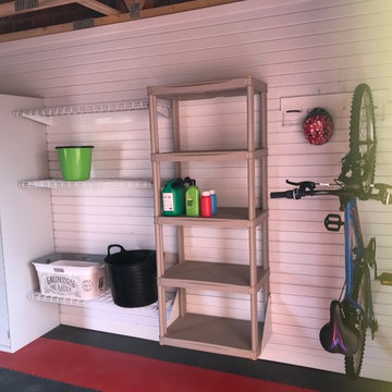 Sensational storage solutions installed in Cameron Homes show garage