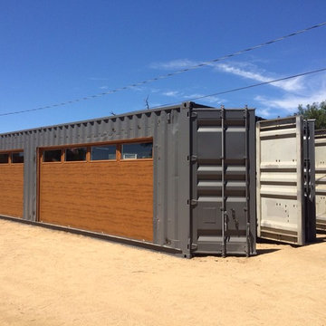 Shipping Container Garage Door