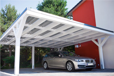 Solar Car Port - EV Charging and Home Electricity Generation