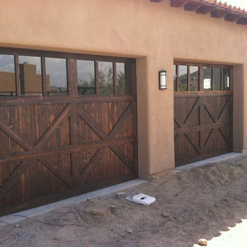 Solid Wood Garage Doors