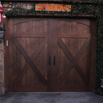 Stained Wood Doors