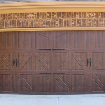 Steel Carriage House Garage Door