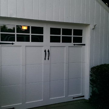 Steel Carriage House Garage Doors