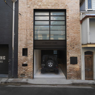 Ispirazione per un garage per un'auto industriale