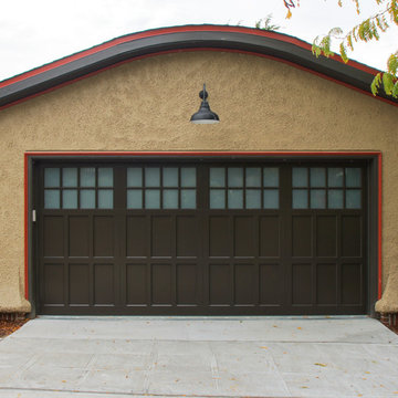 Stucco Garage