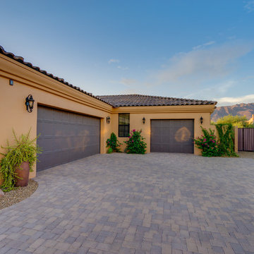 Superstition Mountain in Gold Canyon Tuscan Style Home