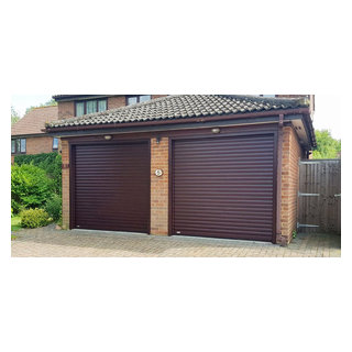 SWS SeceuroGlide Roller Garage Doors in Rosewood - Traditional - Garage -  Other - by Access Garage Doors Ltd. | Houzz