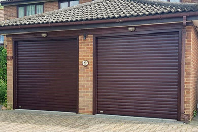 Traditional double garage in Other.