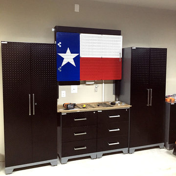 Texas Flag Pegboard Garage Organization by Wall Control