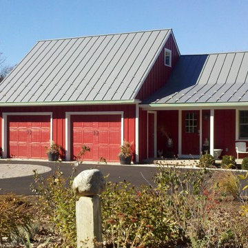 Three-car Garage with attached Studio/Office area