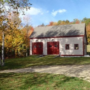 Timber Frame Barn exterior