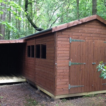 Timber Garage - Abinger, Surrey