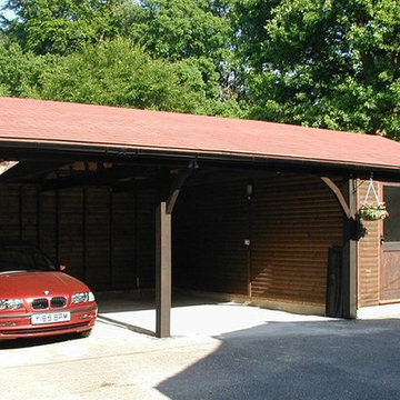 Timber Garage - Crondall, Surrey