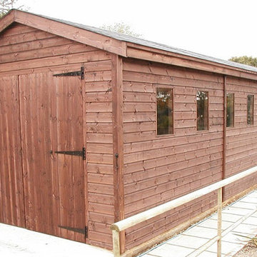 Timber Garage - Linchmere, West Sussex