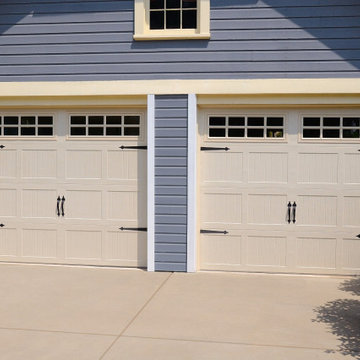 Traditional Residential Garage Door Installation-Coach House Door