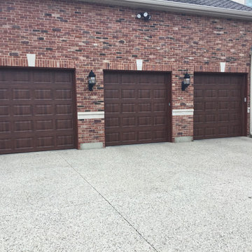 Triplet Garage Doors!