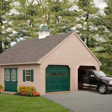 Two Car Garage with Attic
