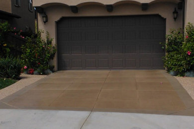 Two Tone Driveway - Stain & Seal