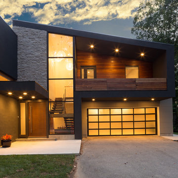Villanova Modern Home | Design: Bloomfield Architects