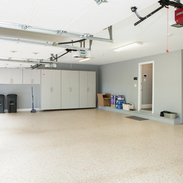 Villanova, PA: Interior of the Three Car Garage Storage System