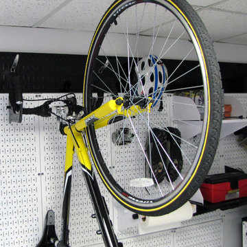 Wall Control Garage Pegboard is Strong Enough for Bikes