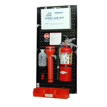 Wall Control metal pegboard tool boards are naturally fire resistant and make gr