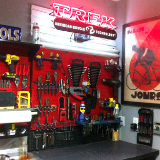 Idéer för en modern garage och förråd