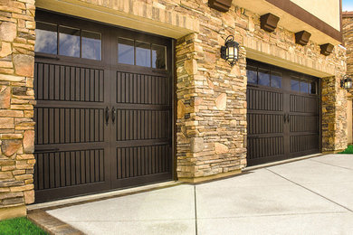 Example of a mountain style garage design in Seattle