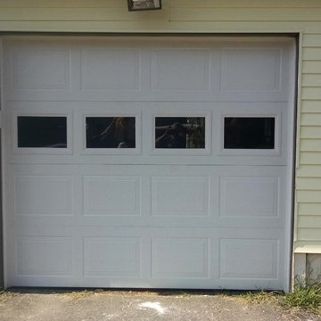 White Sectional Garage Door