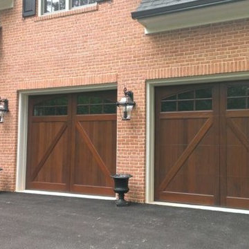 Wood and Composite Carriage Garage Doors