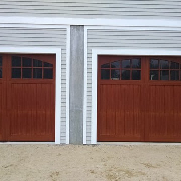 Wood Carriage House Garage Door