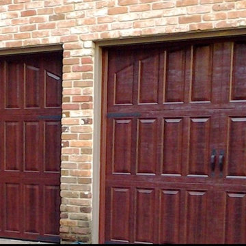 Woodgrain Garage Doors