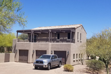 Garage - southwestern garage idea in Phoenix