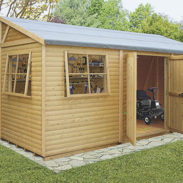 12 x 24 Mammoth Wooden Shed Workshop