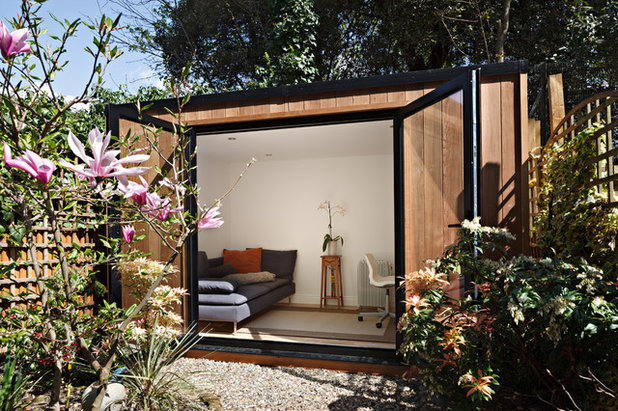 Contemporary Shed by London Garden Rooms
