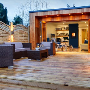 Photo of a small contemporary detached studio in Other.