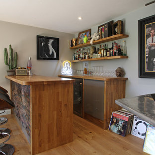 This is an example of a contemporary garden shed and building in Surrey.