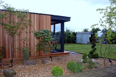 Inspiration for a contemporary garden shed and building in Cheshire.