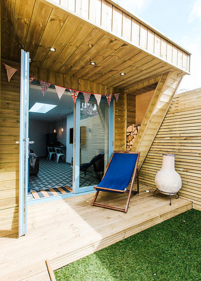 Contemporary Garden Shed and Building by The Build Bristol Group