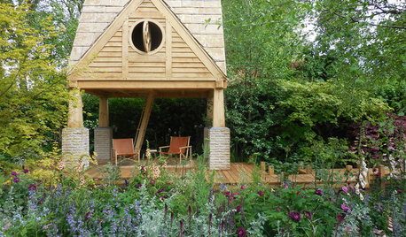 Garden Tour: An English Country Garden With its Own Writer’s Cabin