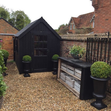 Classic Cosy Shed 10'x6' in Charcoal Ash - delivered and assembled