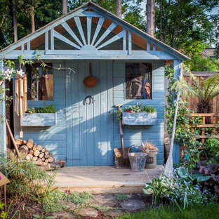 Design ideas for a traditional shed and granny flat in Hampshire.