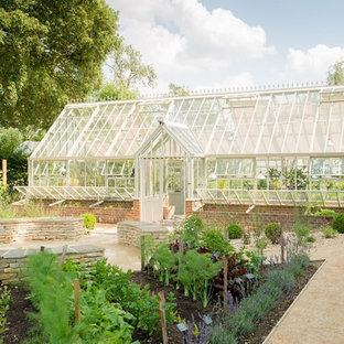 This is an example of a large country greenhouse in Berkshire.