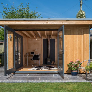 This is an example of a mid-sized scandinavian detached studio in Other.