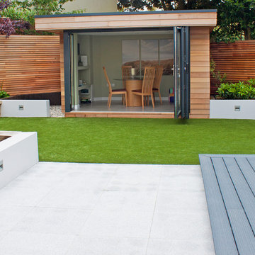 Modern small garden
