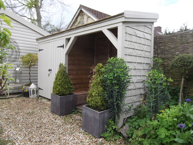 Traditional Garden Shed and Building More symmetry for a traditional look