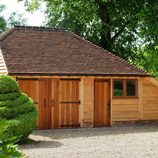 Traditional detached barn in Hampshire.
