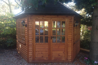This is an example of a rustic garden shed and building in Other.